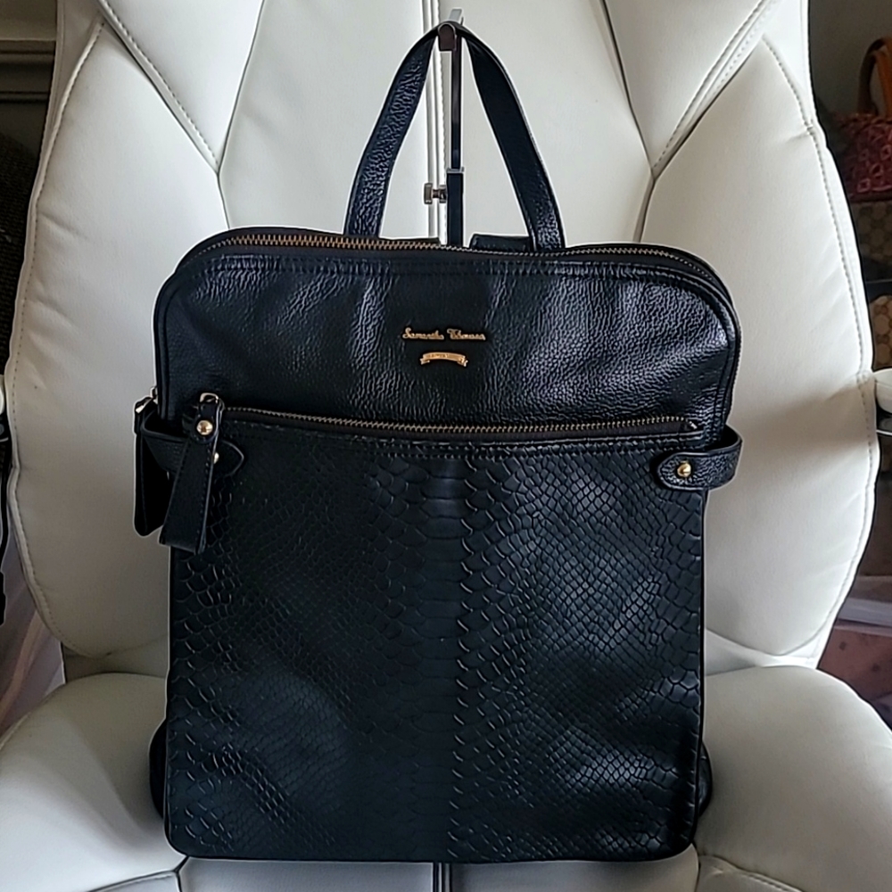 Samantha Thavasa Leather Backpack